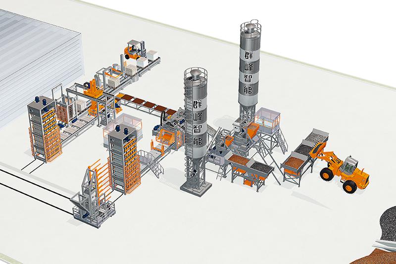 Fully Automatic Block Making Production Line