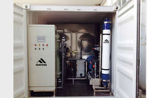 Containerized Water Purification System, Ultrafiltration (UF)