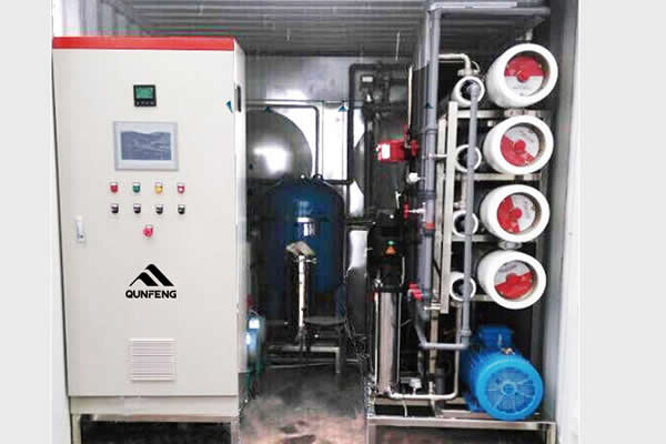 Containerized Seawater Desalination Plant, Reverse Osmosis (RO)