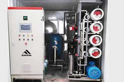 Containerized Seawater Desalination Plant, Reverse Osmosis (RO)